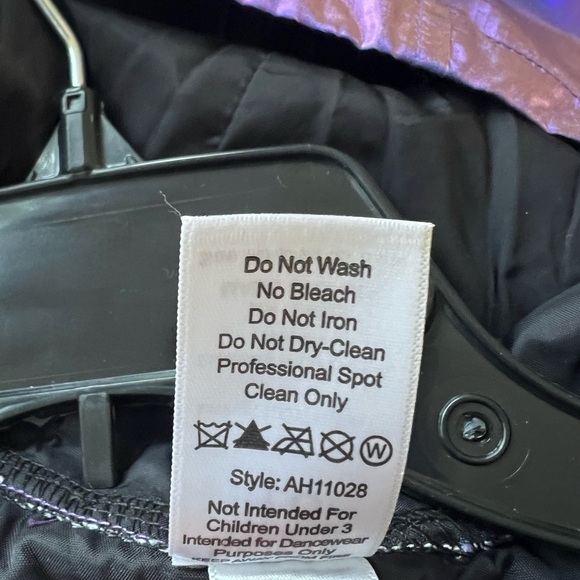 Balera Unisex Metallic Bomber Jacket - Picture 6 of 6